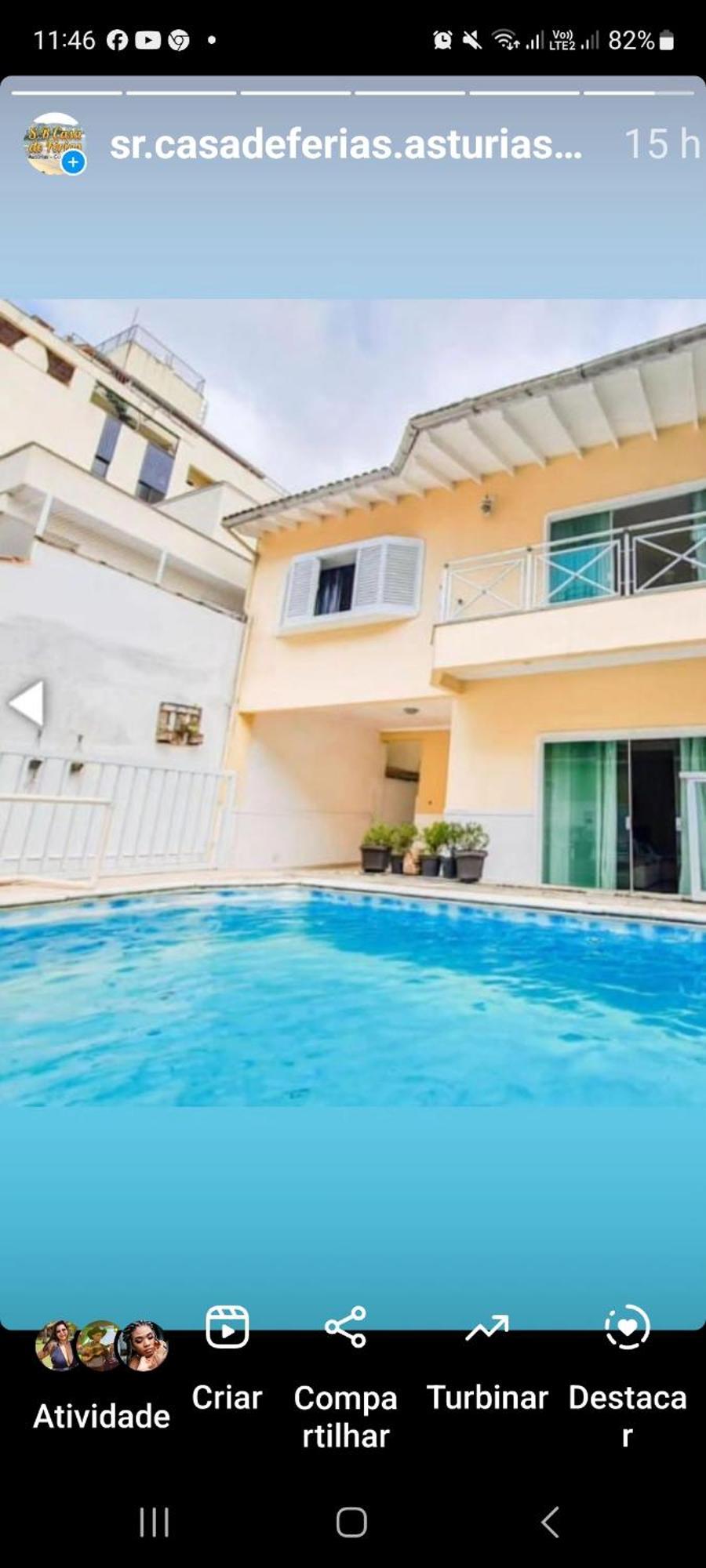 Sr Casa De Ferias Asturias Apartment Guaruja Bagian luar foto